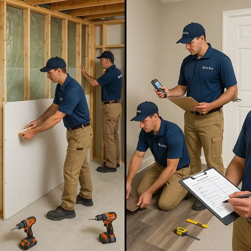 Repairs and Reconstruction process in Grandville, MI