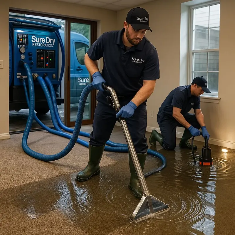Water Extraction and Removal process in Grandville, MI